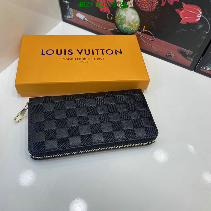 LV Bags-(4A)-Wallet-,Code: LT9186,$: 49USD
