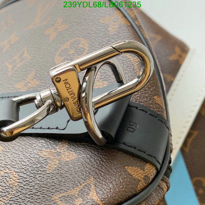 LV Bags-(Mirror)-Keepall BandouliRe 45-50-,Code:LB061235,$: 239USD