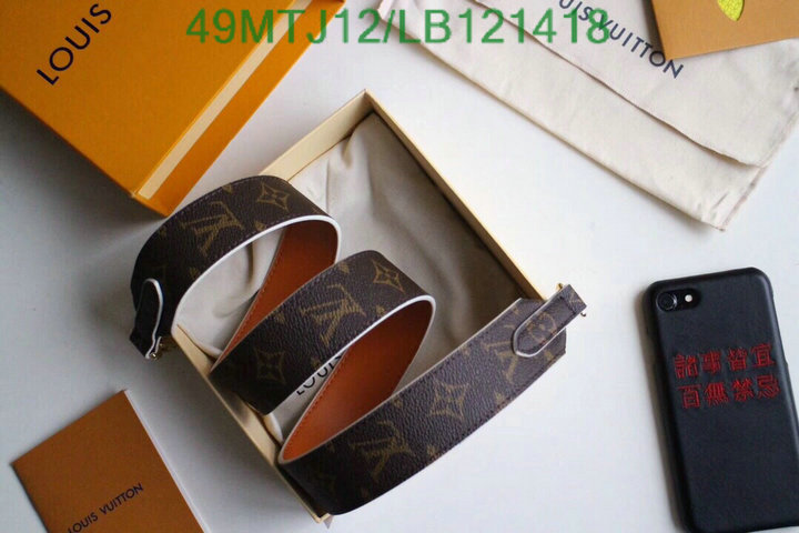 LV Bags-(4A)-Shoulder Strap-,Code: LB121418,$: 49USD