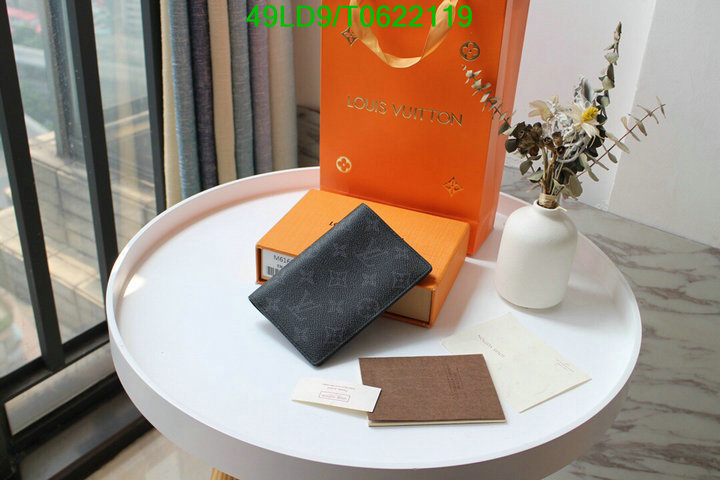 LV Bags-(Mirror)-Wallet-,Code: T0622119,$: 49USD