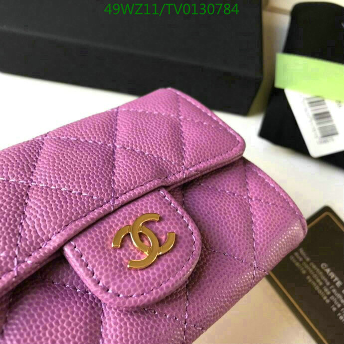 Chanel Bags ( 4A )-Wallet-,Code: TV0130784,$: 49USD