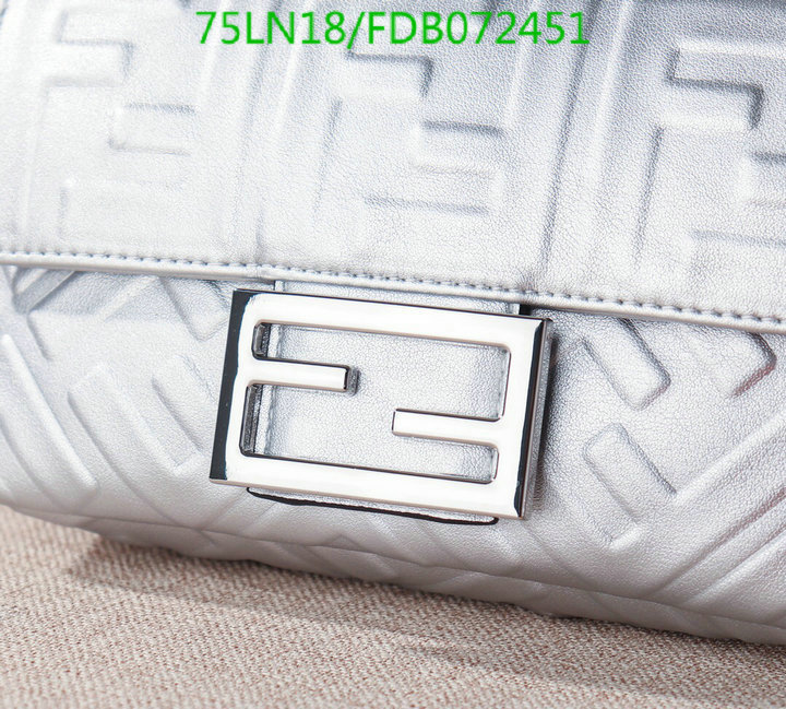 Fendi Bag-(4A)-Baguette-,Code: FDB072451,$: 75USD