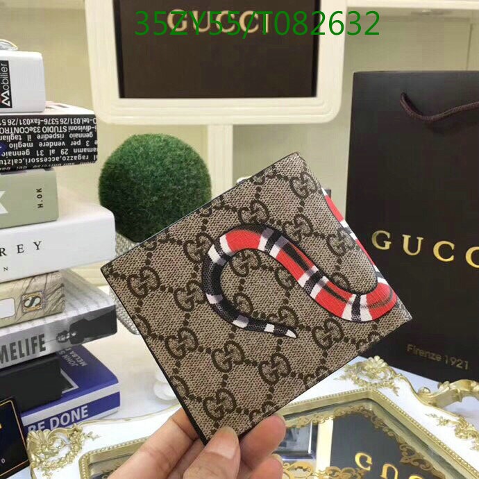 Gucci Bag-(4A)-Wallet-,Code: T082632,$:35USD