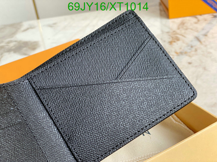 LV Bags-(Mirror)-Wallet-,Code: XT1014,$: 69USD