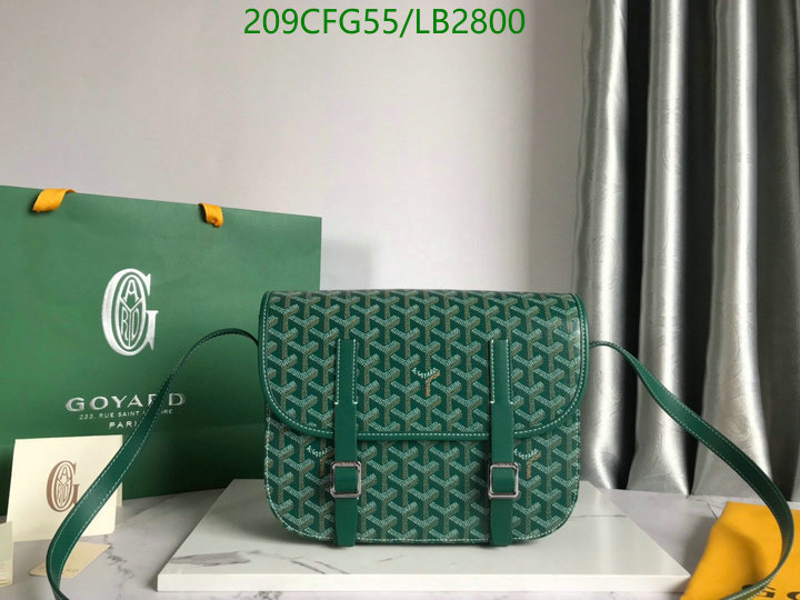 Goyard Bag-(Mirror)-Diagonal-,Code: LB2800,$: 209USD