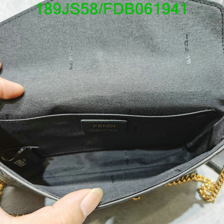 Fendi Bag-(Mirror)-Diagonal-,Code: FDB061941,$: 189USD