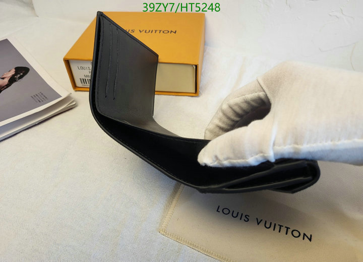 LV Bags-(4A)-Wallet-,Code: HT5248,$: 39USD