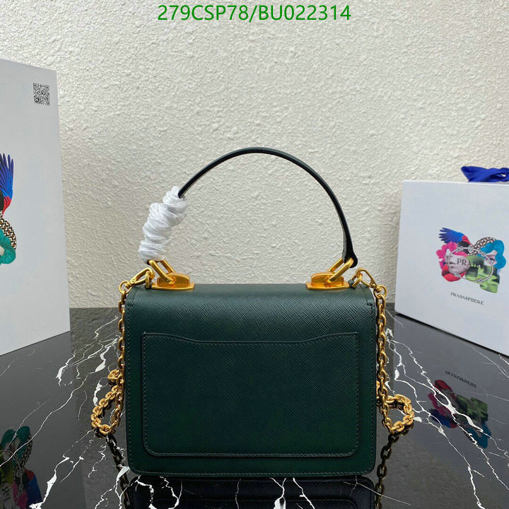 Prada Bag-(Mirror)-Diagonal-,Code: BU022314,$: 279USD