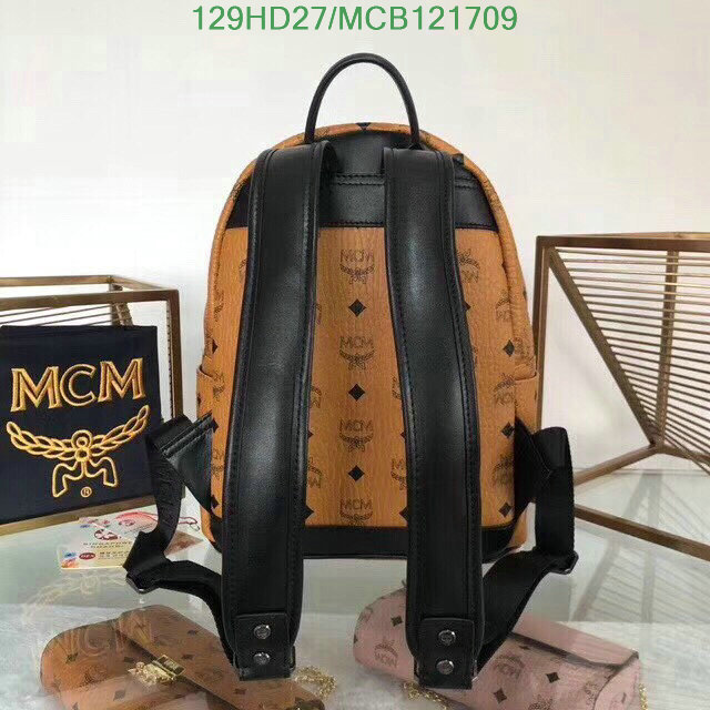 MCM Bag-(Mirror)-Backpack-,Code: MCB121709,$: 129USD