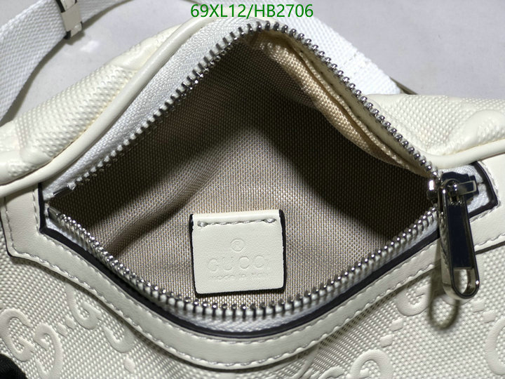 Gucci Bag-(4A)-Belt Bag-Chest Bag--,Code: HB2706,$: 69USD