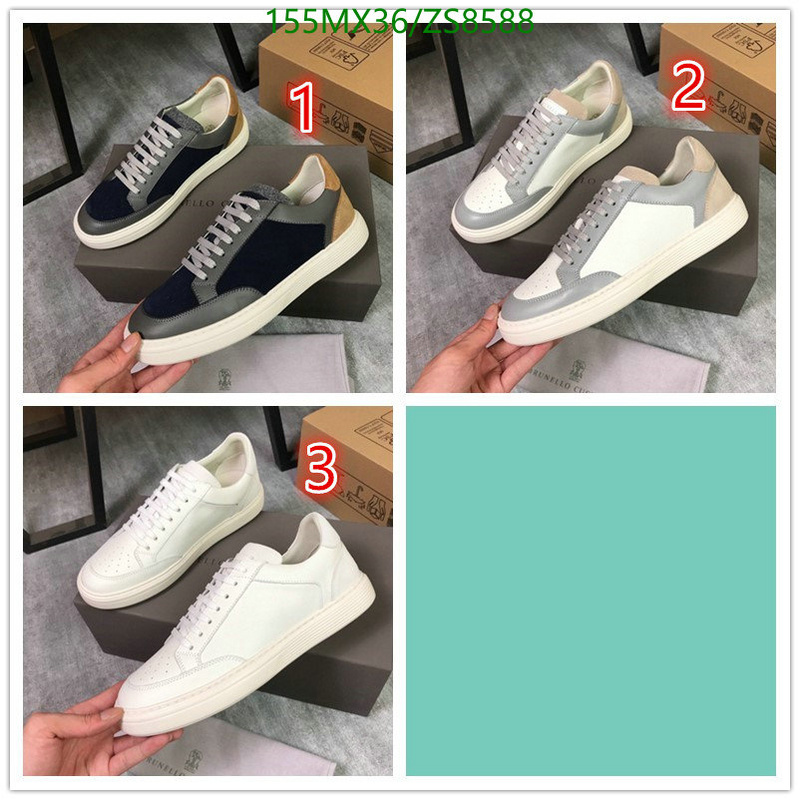 Men shoes-Brunello Cucinelli, Code: ZS8588,$: 155USD
