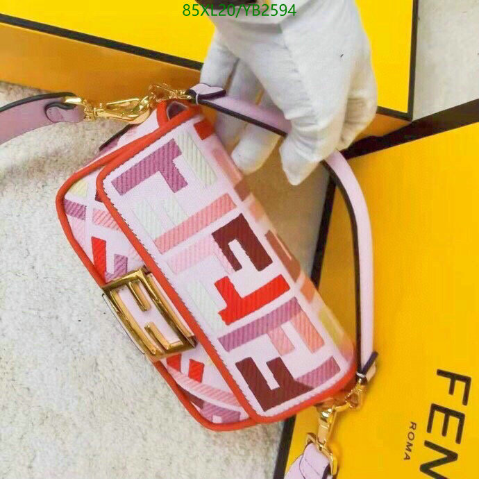 Fendi Bag-(4A)-Baguette-,Code: YB2594,$: 85USD