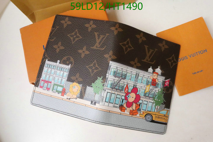 LV Bags-(Mirror)-Wallet-,Code: HT1490,$: 59USD