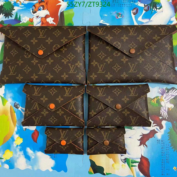 LV Bags-(4A)-Wallet-,Code: ZT9324,$: 55USD