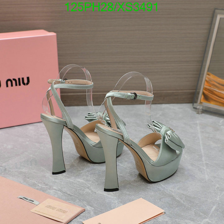 Women Shoes-Miu Miu, Code: XS3491,$: 125USD