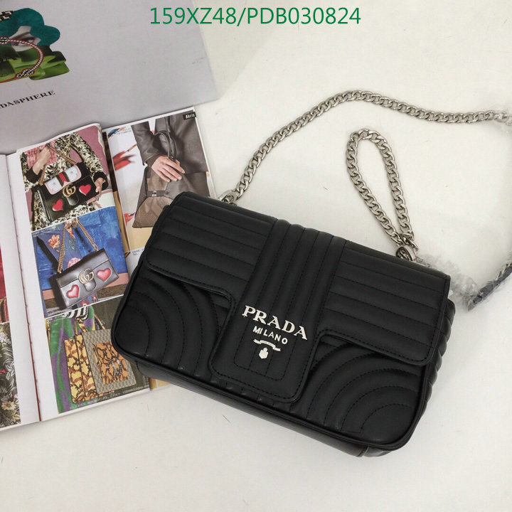 Prada Bag-(Mirror)-Diagonal-,Code: PDB030824,$:159USD