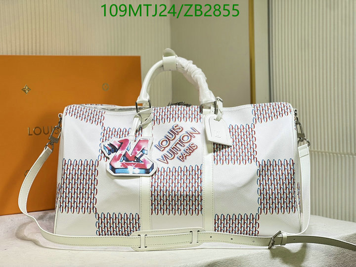 LV Bags-(4A)-Keepall BandouliRe 45-50-,Code: ZB2855,$: 109USD