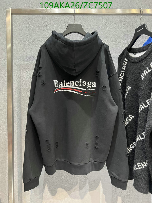 Clothing-Balenciaga, Code: ZC7507,$: 109USD