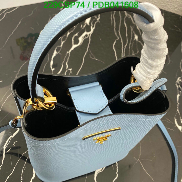 Prada Bag-(Mirror)-Diagonal-,Code: PDB041608,$: 229USD