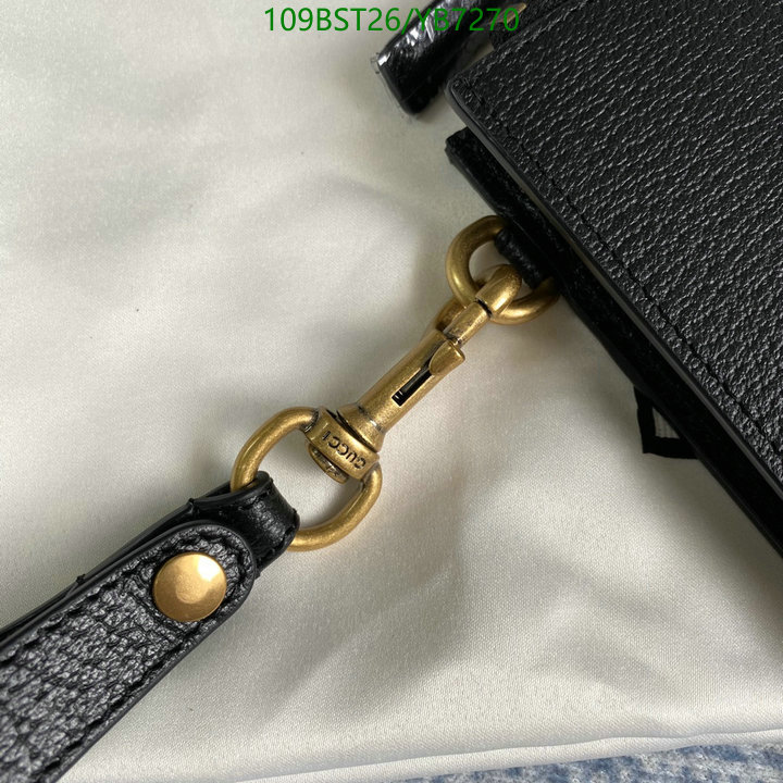 Gucci Bag-(Mirror)-Clutch-,Code: YB7270,$: 109USD