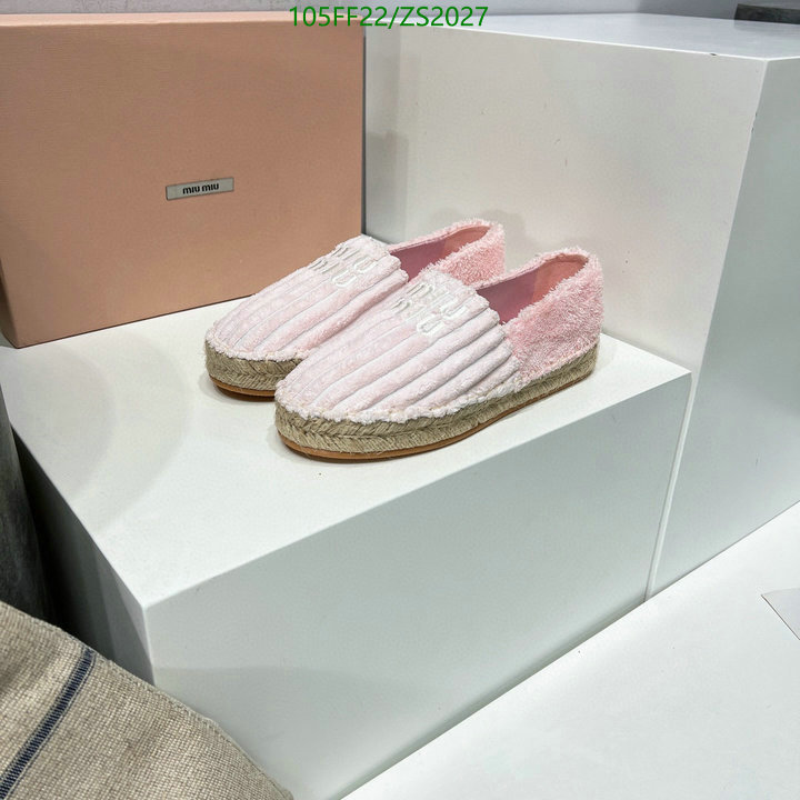 Women Shoes-Miu Miu, Code: ZS2027,$: 105USD