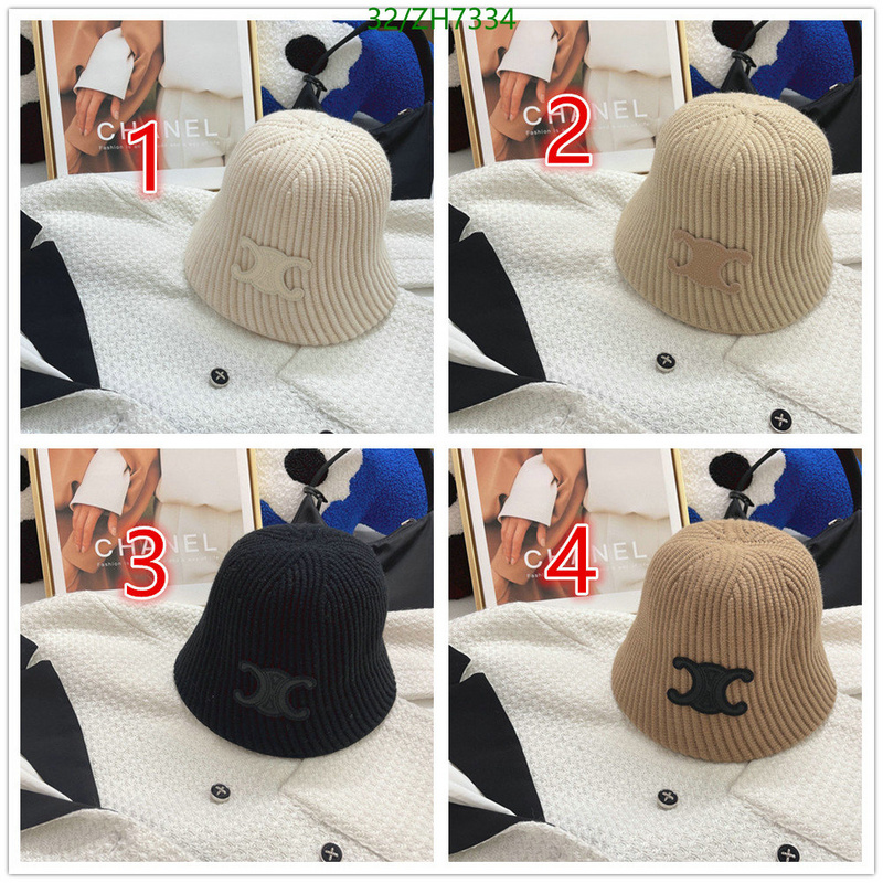 Cap -(Hat)-CELINE, Code: ZH7334,$: 32USD
