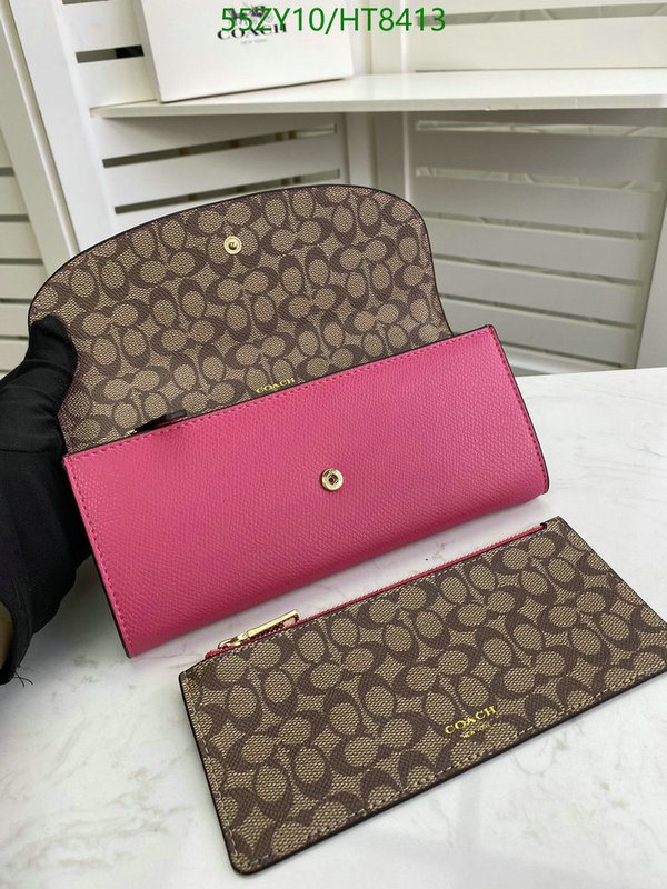 Coach Bag-(4A)-Wallet-,Code: HT8413,$: 55USD