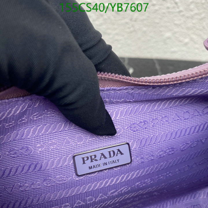 Prada Bag-(Mirror)-Re-Edition 2000,Code: YB7607,$: 155USD