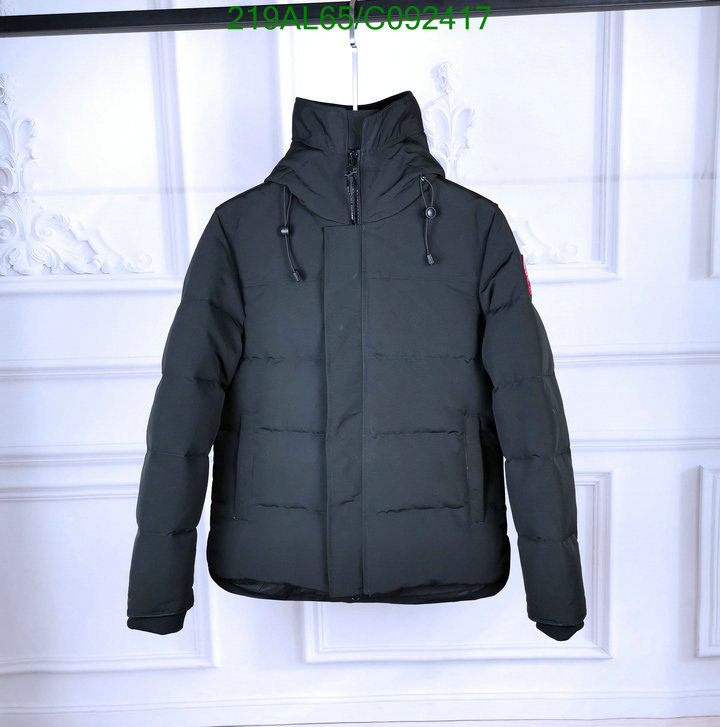 Down jacket Men-Canada Goose, Code: C092417,$:219USD