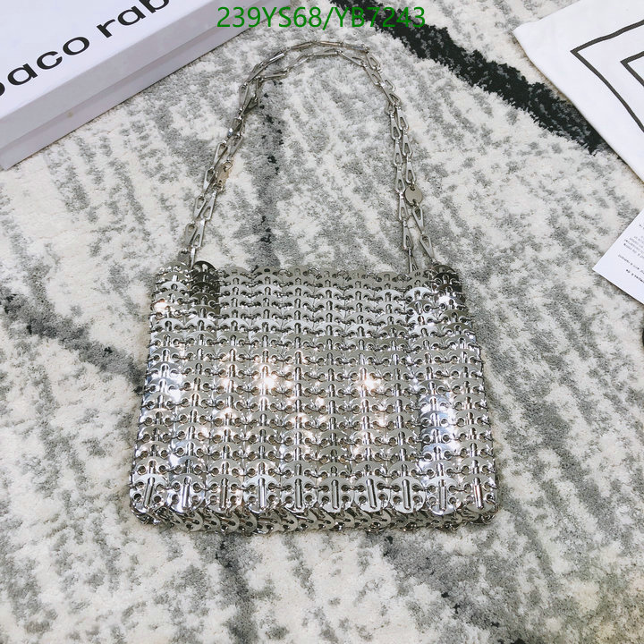 Paco Rabanne Bag-(Mirror)-Diagonal-,Code: YB7243,$: 239USD