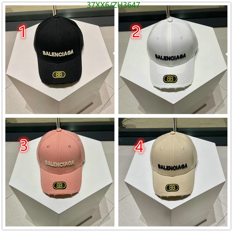 Cap -(Hat)-Balenciaga, Code: ZH3647,$: 37USD