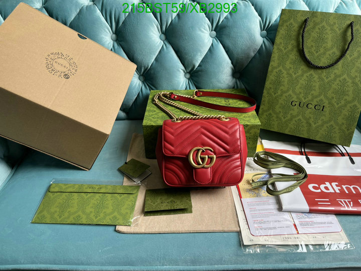 Gucci Bag-(Mirror)-Marmont,Code: XB2993,$: 215USD