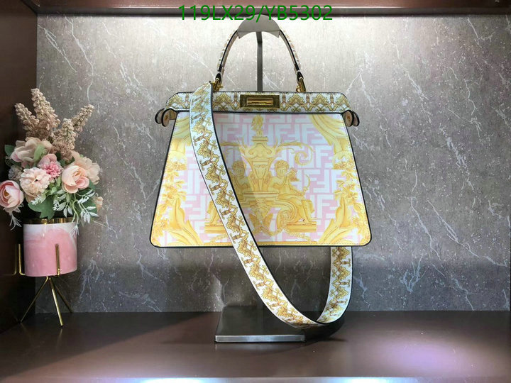 Fendi Bag-(4A)-Peekaboo,Code: YB5302,$: 119USD