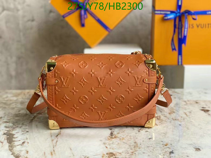 LV Bags-(Mirror)-Petite Malle-,Code: HB2300,$: 275USD