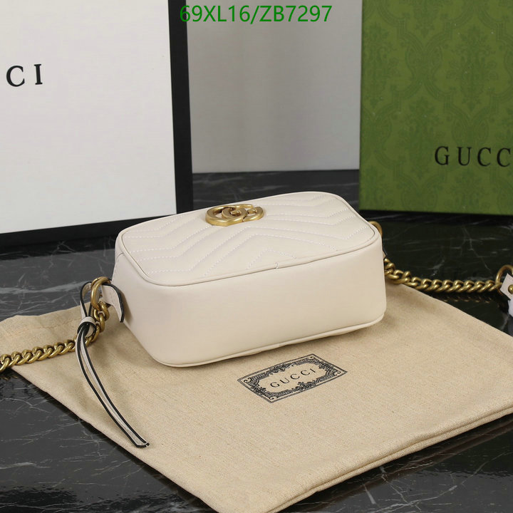 Gucci Bag-(4A)-Marmont,Code: ZB7297,$: 69USD