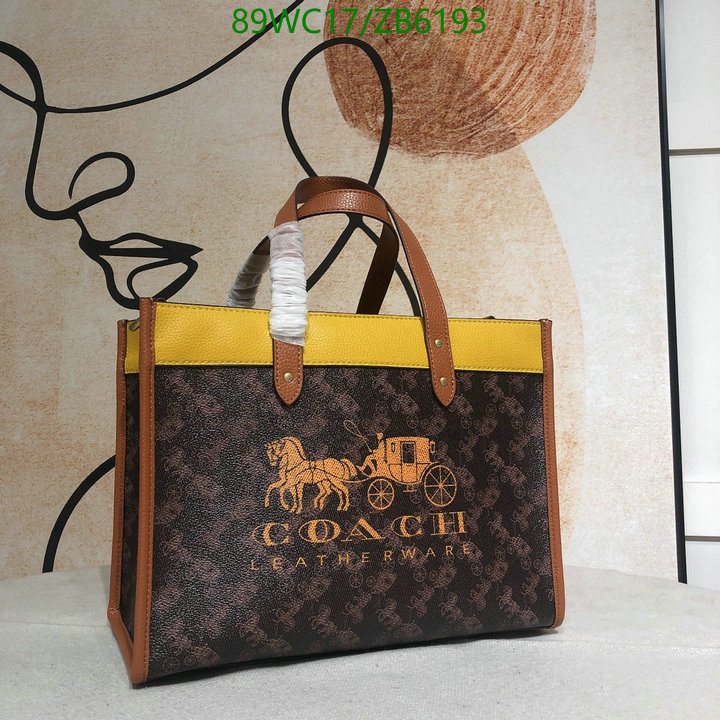 Coach Bag-(4A)-Handbag-,Code: ZB6193,$: 89USD