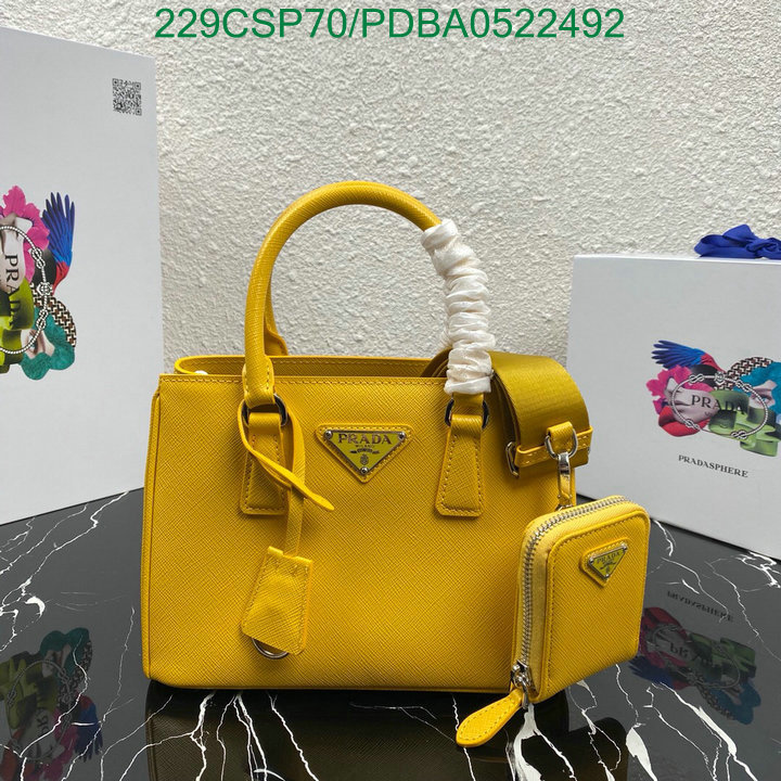 Prada Bag-(Mirror)-Handbag-,Code: PDBA0522492,$: 229USD