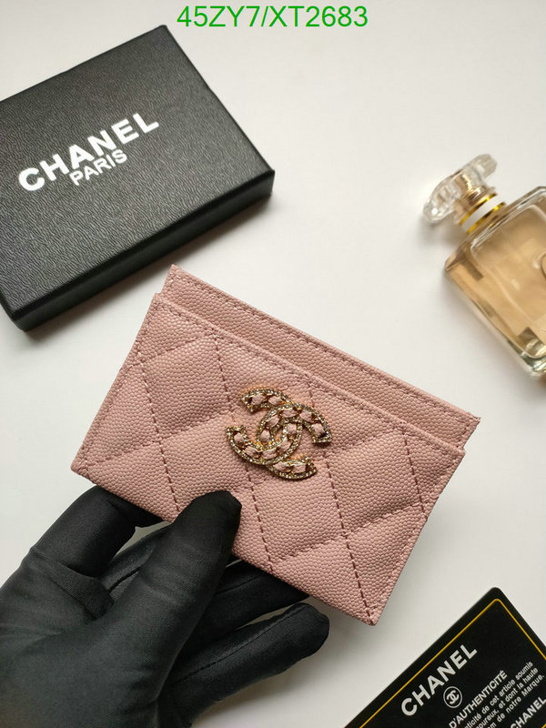 Chanel Bags ( 4A )-Wallet-,Code: XT2683,$: 45USD