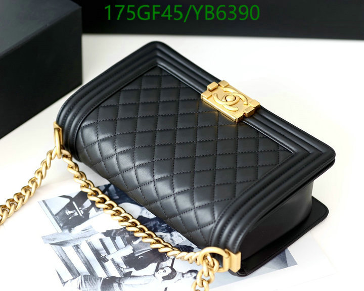 Chanel Bags -(Mirror)-Le Boy,Code: YB6390,$: 175USD