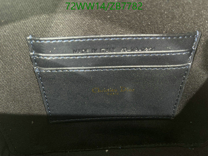 Dior Bags-(4A)-Other Style-,Code: ZB7782,$: 72USD