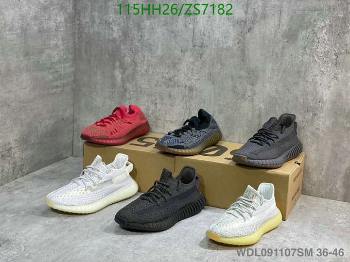 Men shoes-Adidas Yeezy Boost, Code: ZS7182,$: 115USD