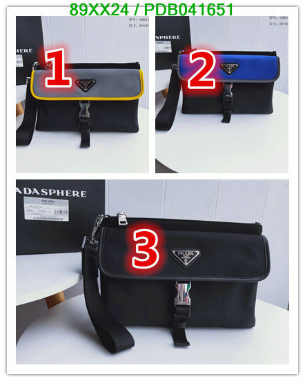 Prada Bag-(Mirror)-Diagonal-,Code: PDB041651,$: 89USD