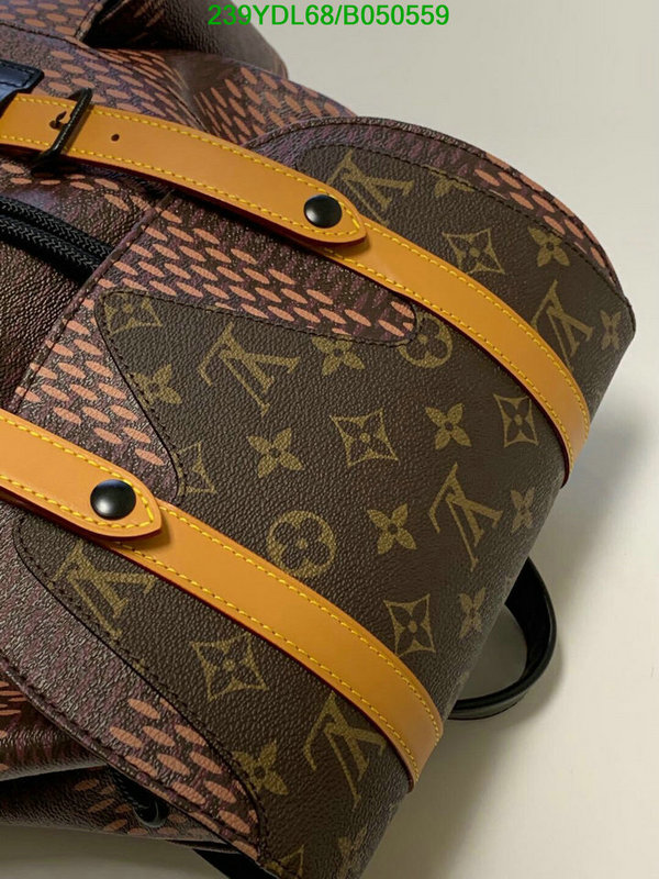 LV Bags-(Mirror)-Backpack-,Code: B050559,$: 309USD