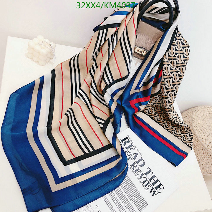 Scarf-Burberry, Code: KM4097,$: 32USD