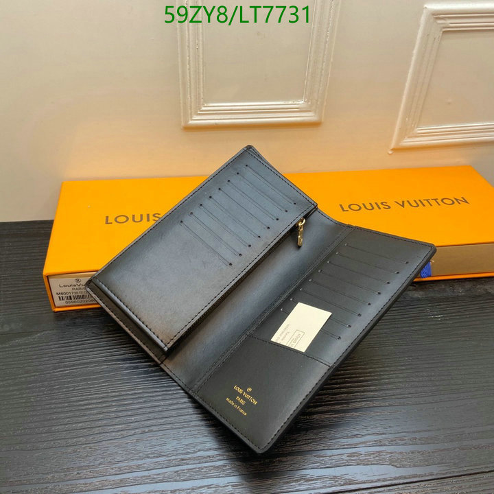 LV Bags-(4A)-Wallet-,Code: LT7731,$: 59USD