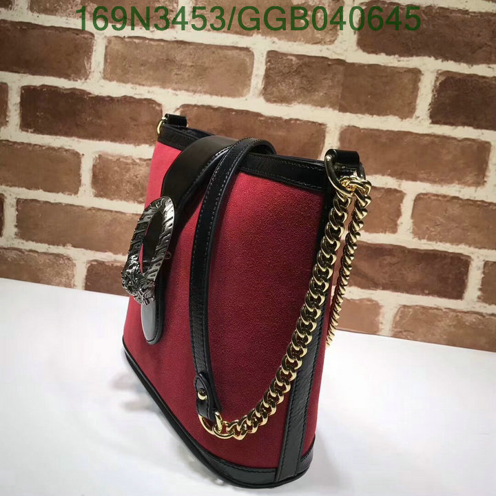 Gucci Bag-(Mirror)-Diagonal-,Code:GGB040645,$:169USD
