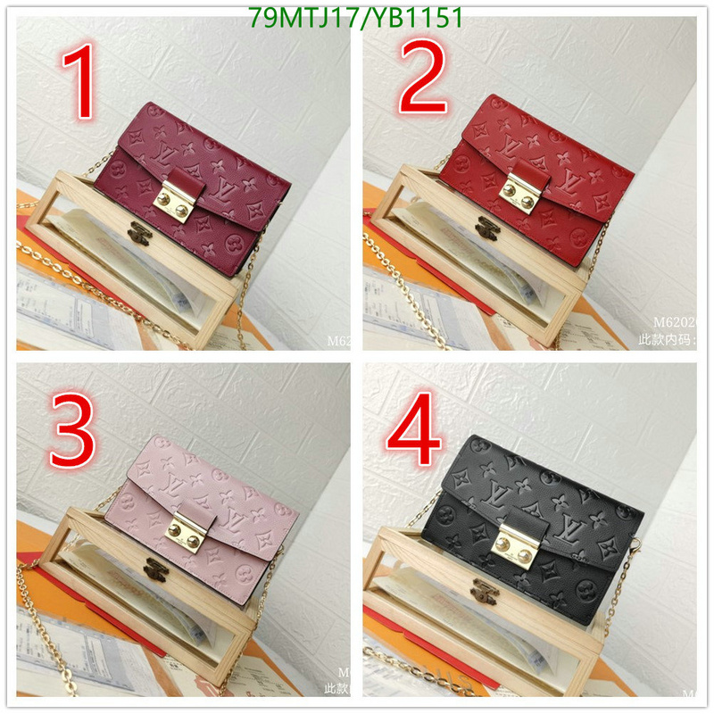 LV Bags-(4A)-Pochette MTis Bag-Twist-,Code: YB1151,$: 79USD