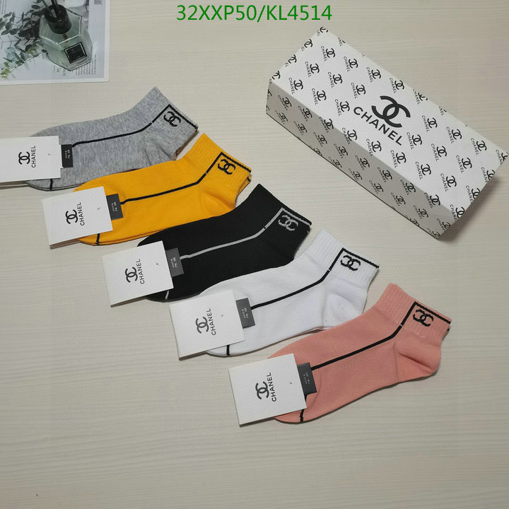 Sock-Chanel,Code: KL4514,$: 32USD