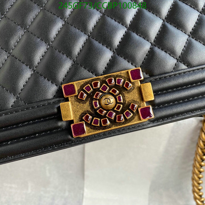 Chanel Bags -(Mirror)-Le Boy,Code: CCBP100848,$: 245USD