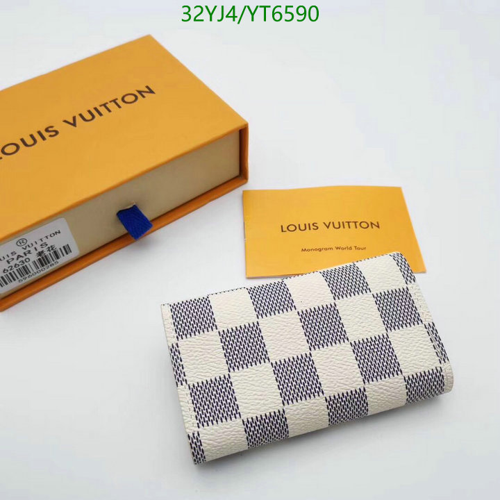 LV Bags-(4A)-Wallet-,Code: YT6590,$: 32USD